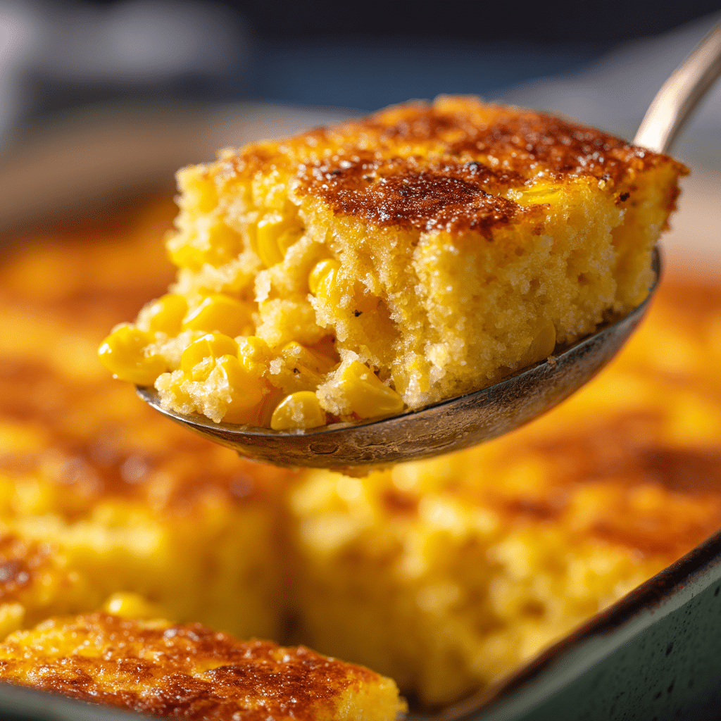 Sweet Corn Spoonbread Casserole