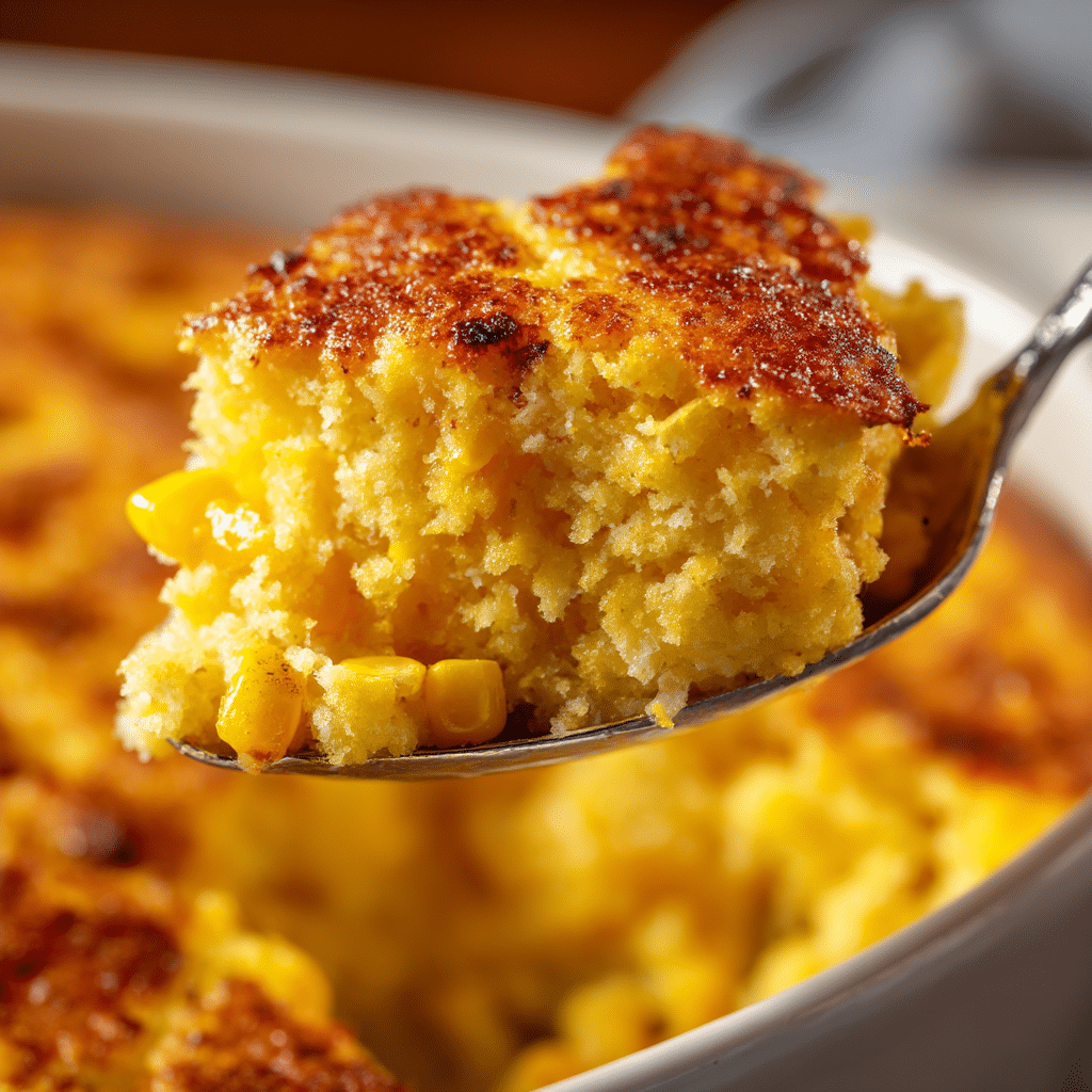 Sweet Corn Spoonbread Casserole
