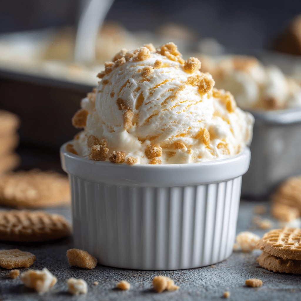 No Churn Banana Ice Cream