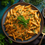 Easy Roasted Red Pepper Pasta Sauce (Creamy Recipe)