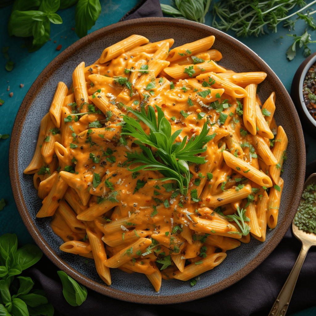 Easy Roasted Red Pepper Pasta Sauce (Creamy Recipe)