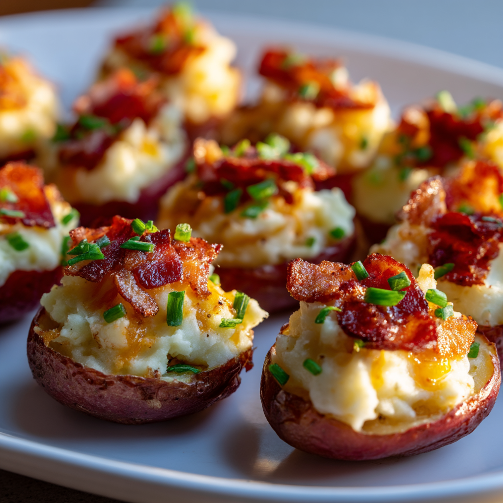 Twice Baked Potato Bites
