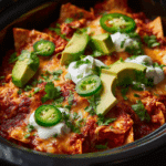 Slow Cooker Chicken Enchiladas