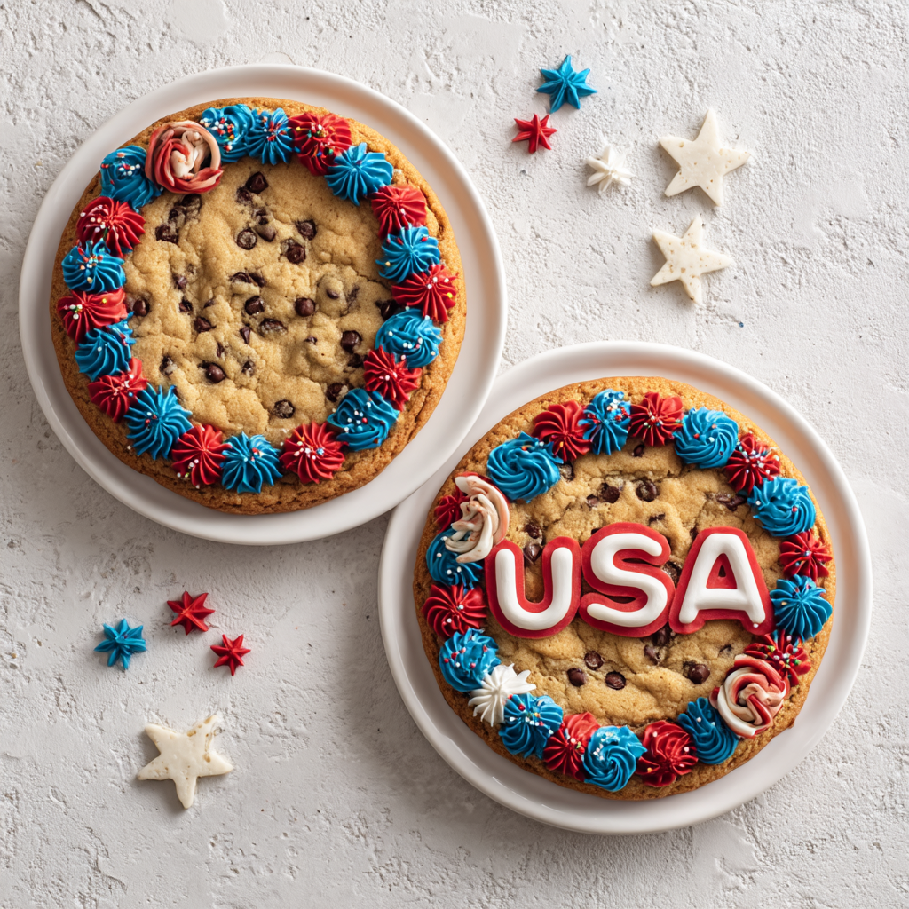 4th of July Cookie Cake