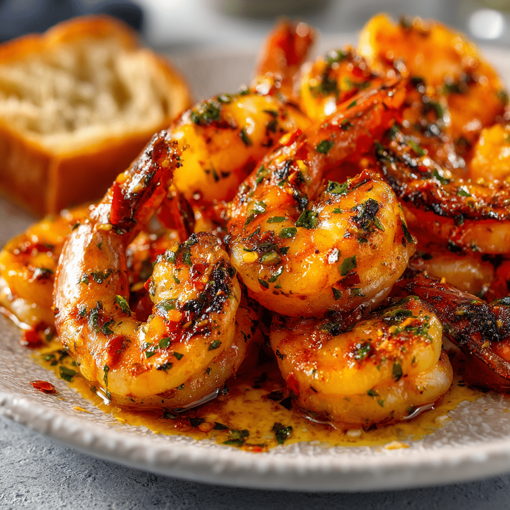 BBQ Grilled Shrimp Skewers