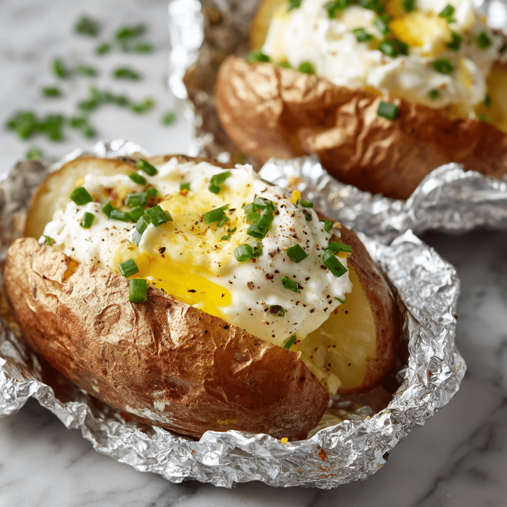 Flavorful Oven Baked Potatoes in Foil