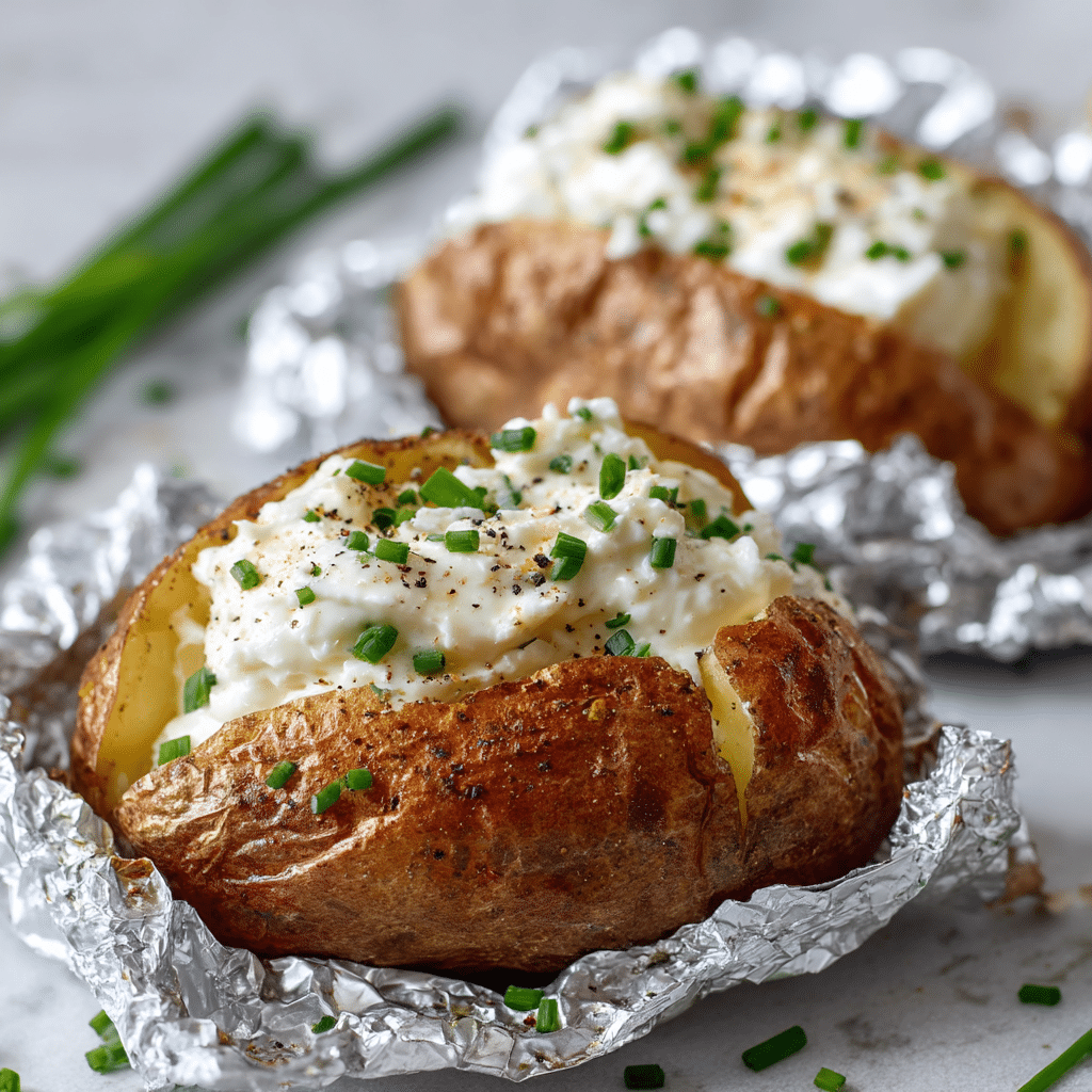 Flavorful Oven Baked Potatoes in Foil