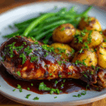 Healthy Crockpot Chicken Leg Quarters