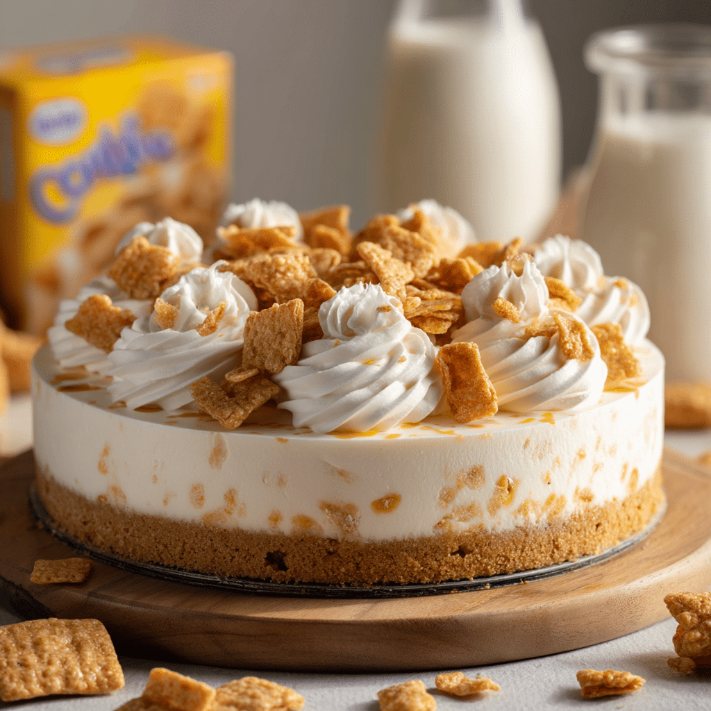 Cinnamon Toast Crunch Cheesecake