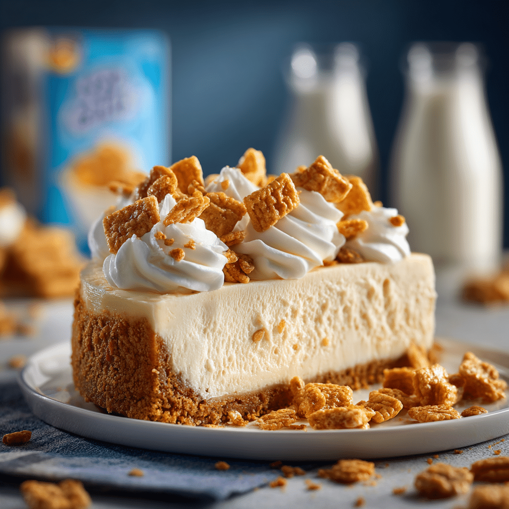 Cinnamon Toast Crunch Cheesecake