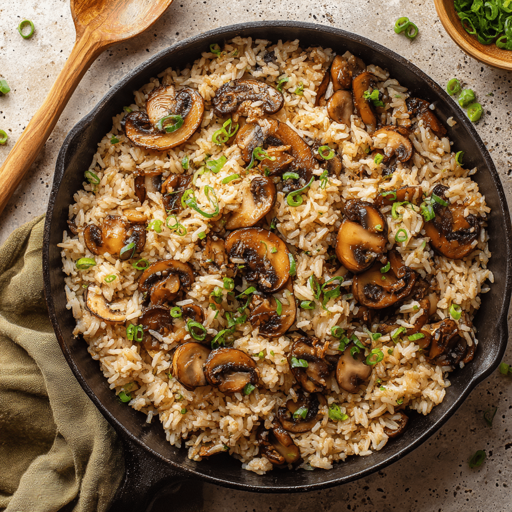 Mushroom Rice