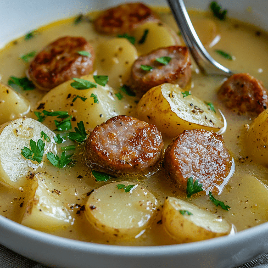 Kielbasa Potato Soup