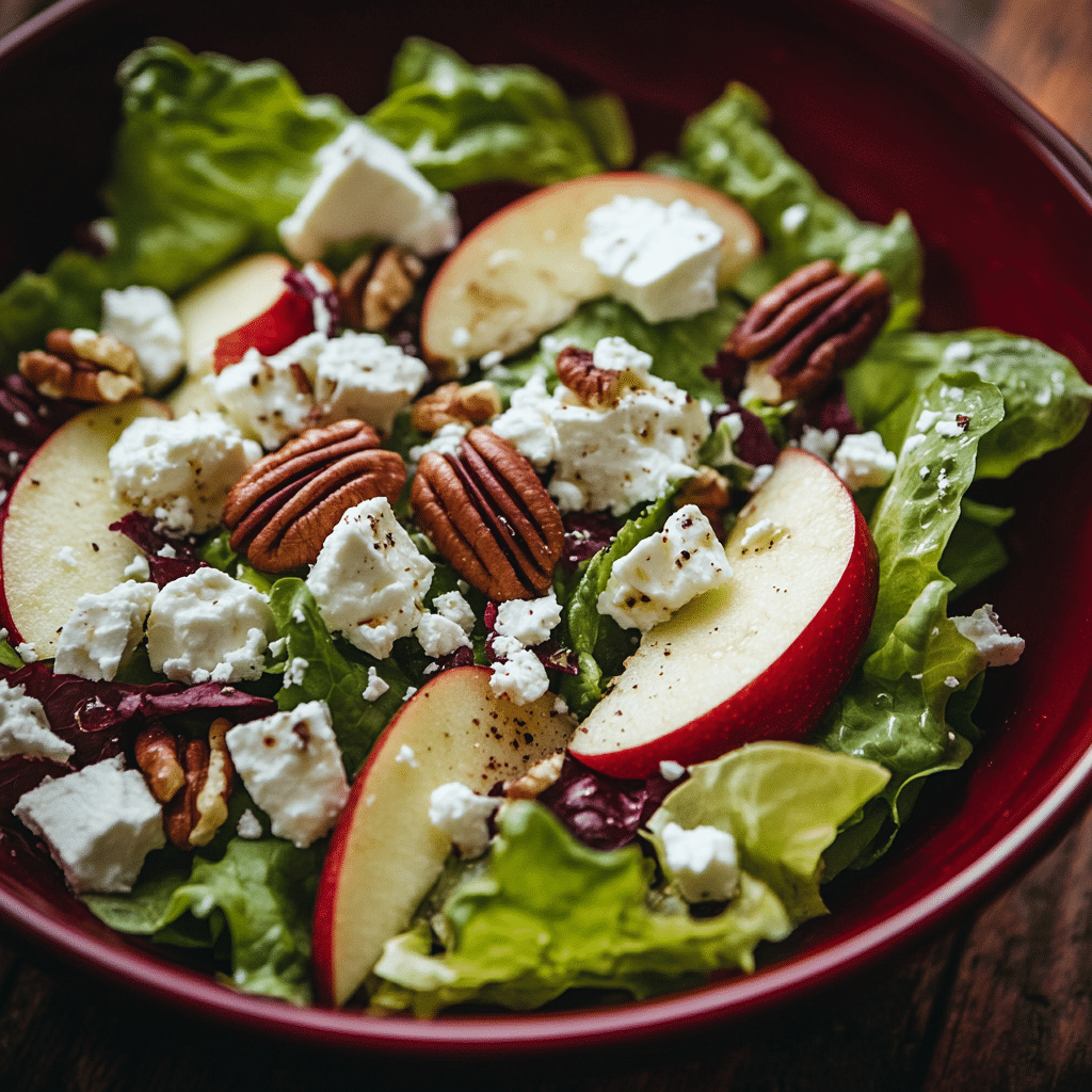 Honeycrisp Apple and Feta Salad