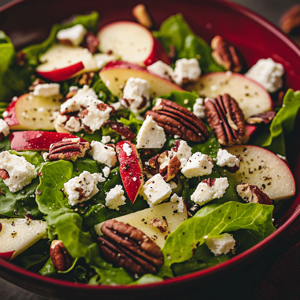 Honeycrisp Apple and Feta Salad