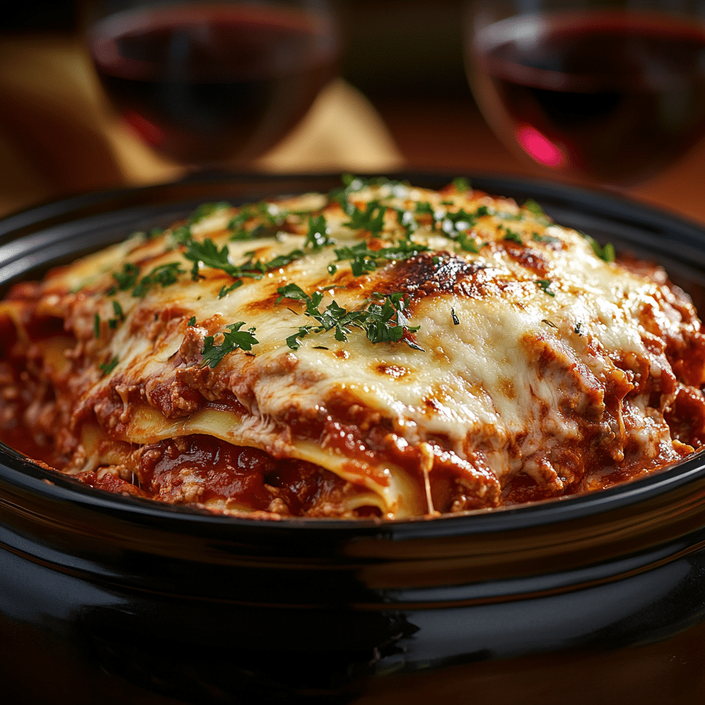 Crockpot Lasagna