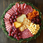 Christmas Wreath Charcuterie Board