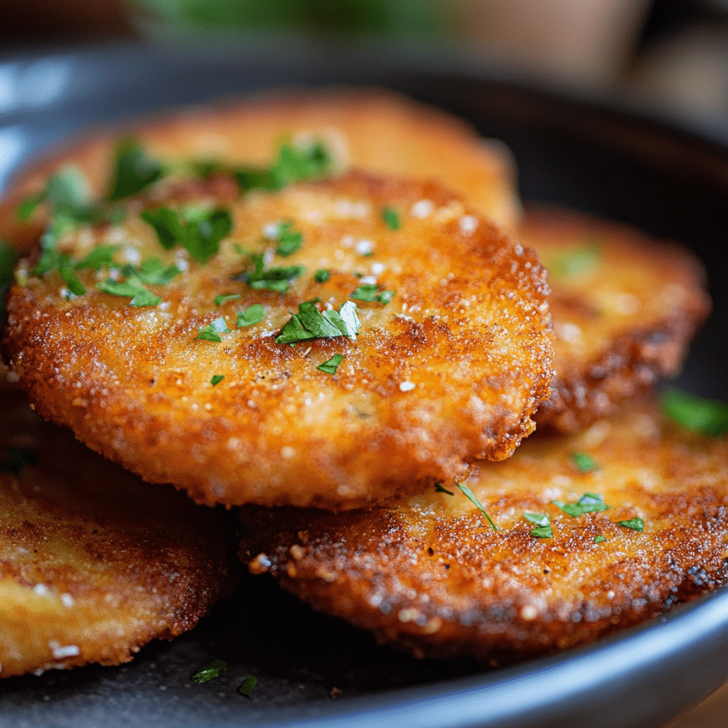 Crispy Cheesy Chicken Ranch Patties