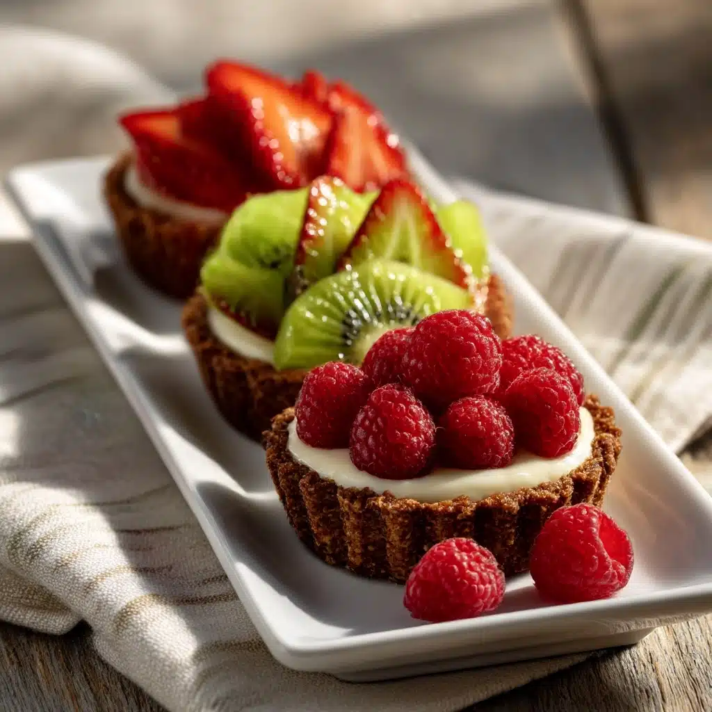 No-Bake Mini Fruit Pizzas Recipe