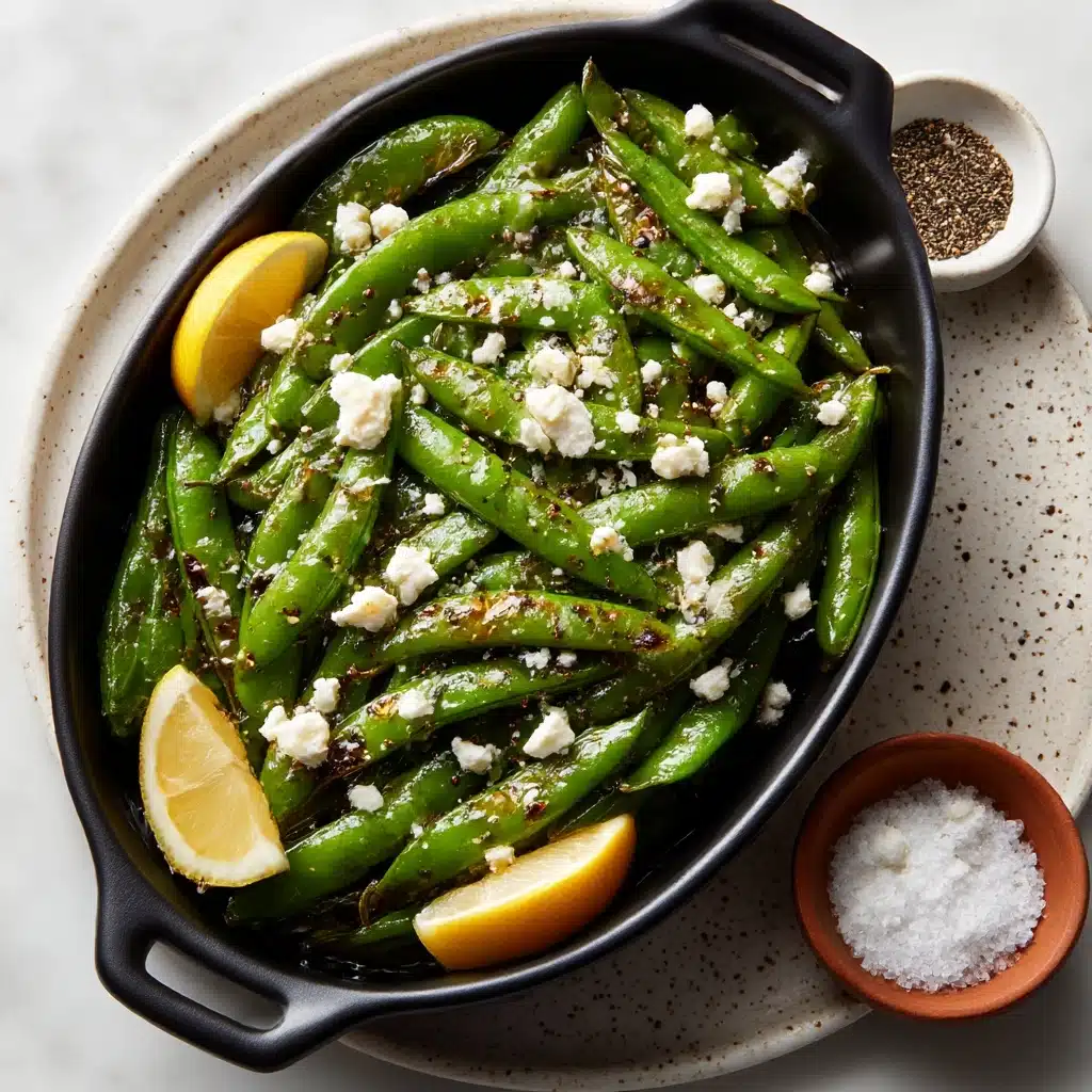 Charred Sugar Snap Peas Recipe