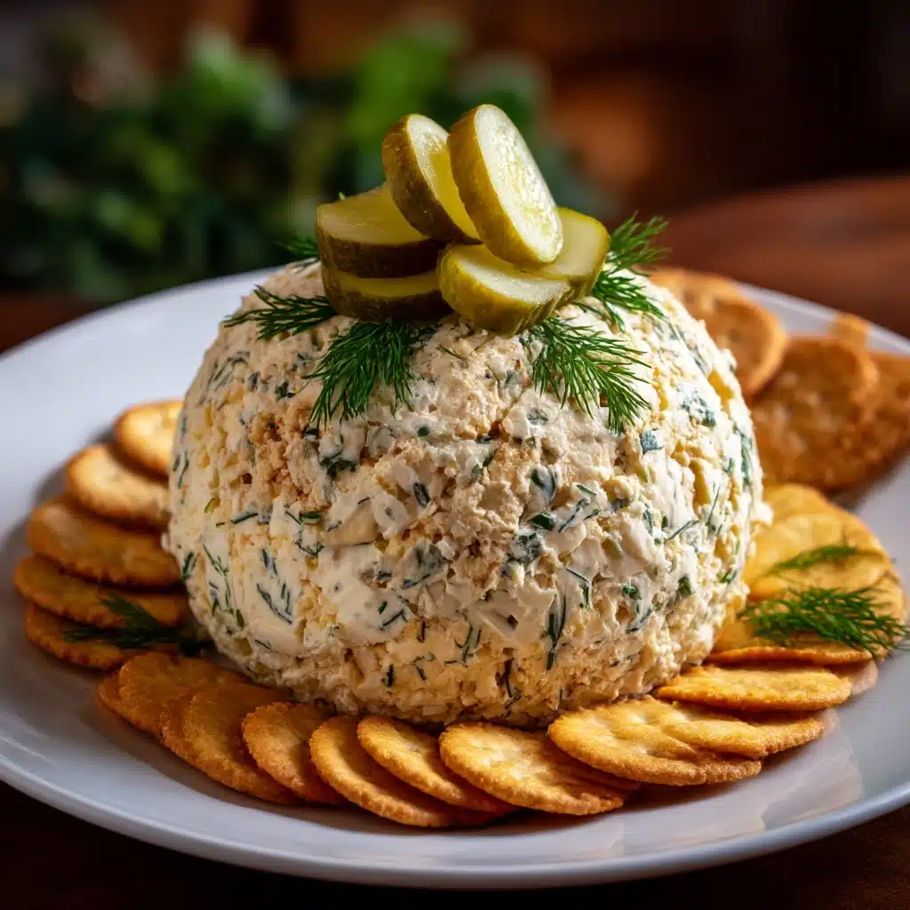 Creamy dill pickle cheese ball Recipe - Recipe Image
