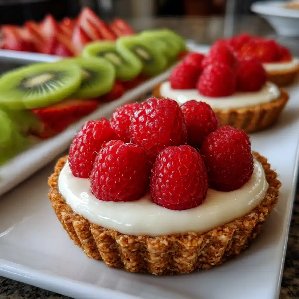 No-Bake Mini Fruit Pizzas Recipe - Recipe Image
