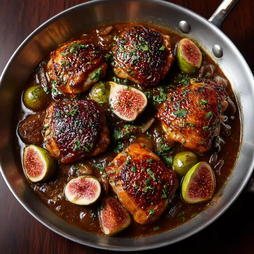 Balsamic Fig Chicken Recipe - Recipe Image