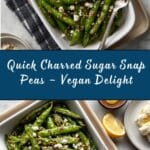 Charred Sugar Snap Peas Recipe