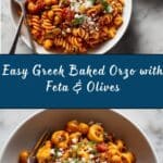 Greek Baked Orzo Recipe