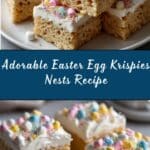 Easter Egg Krispies Nests Recipe