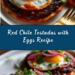 Red Chile Tostadas with Eggs Recipe