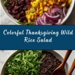 Thanksgiving Salad with Wild Rice and Lemon Dressing Recipe