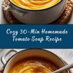 Simple Homemade Tomato Soup Recipe