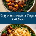 Fall Favorite Maple-Mustard Tempeh Bowls Recipe