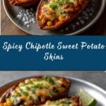 Healthy Chipotle Sweet Potato Skins Recipe