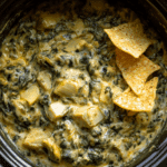 Crockpot Spinach Artichoke Dip