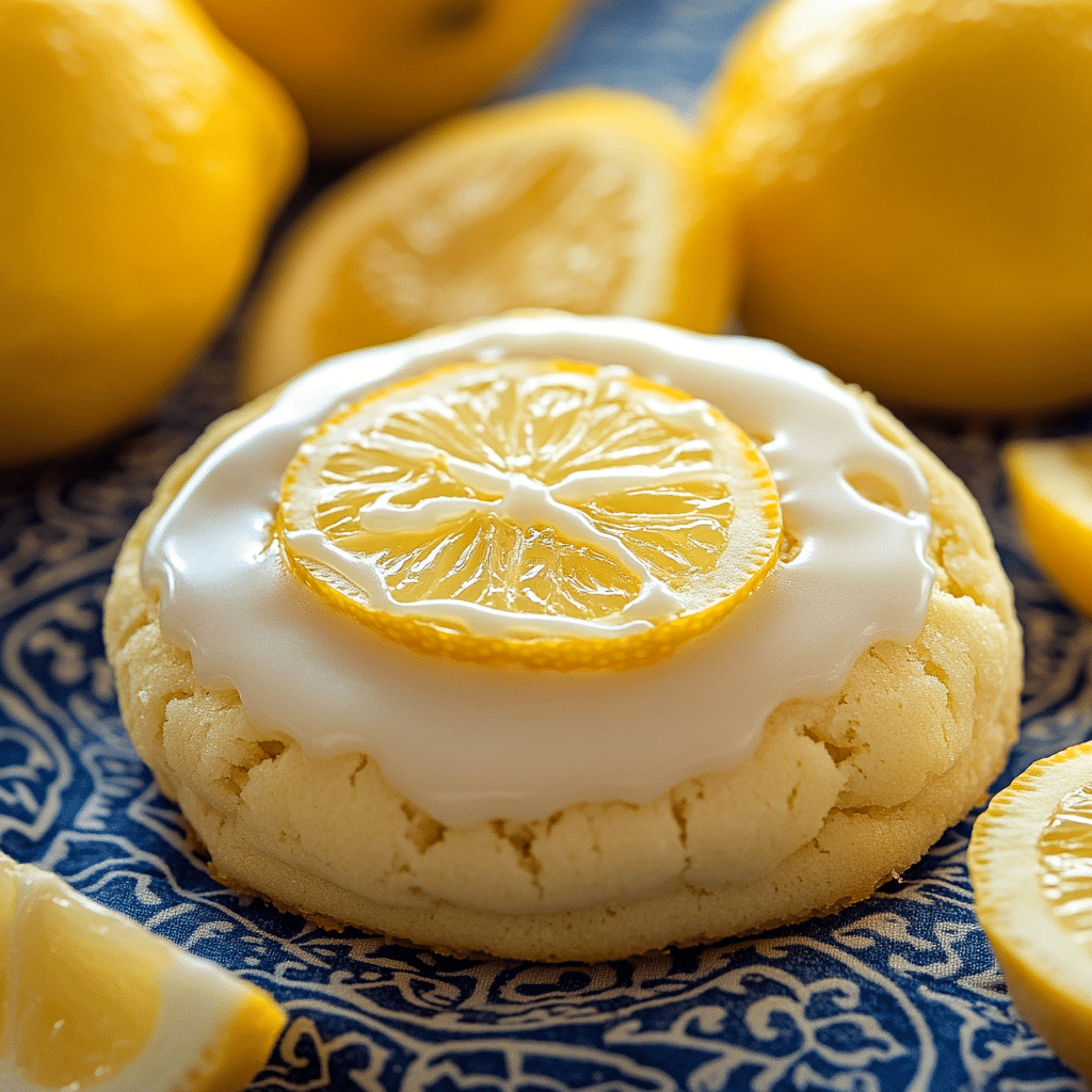 Chewy Lemon Sugar Cookies