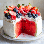 Fresh Watermelon Cake