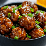 Honey Garlic Meatballs
