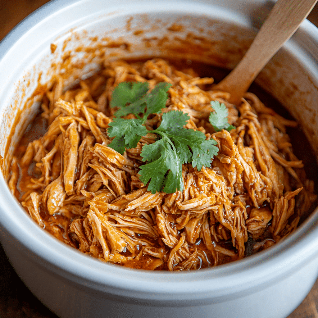 Crockpot Buffalo Chicken