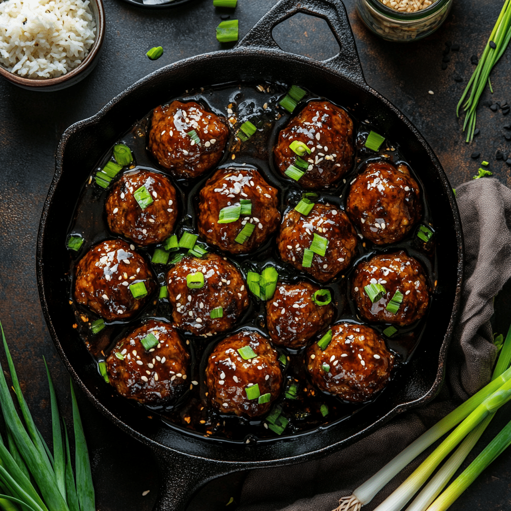 Korean Meatballs