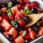 Watermelon Berry Fruit Salad