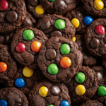 Chocolate M&M Cookies