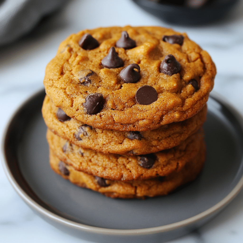 BEST Pumpkin Chocolate Chip Cookies