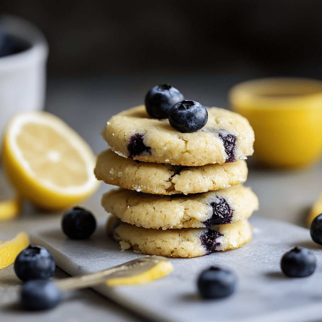 Lemon Blueberry Cookies