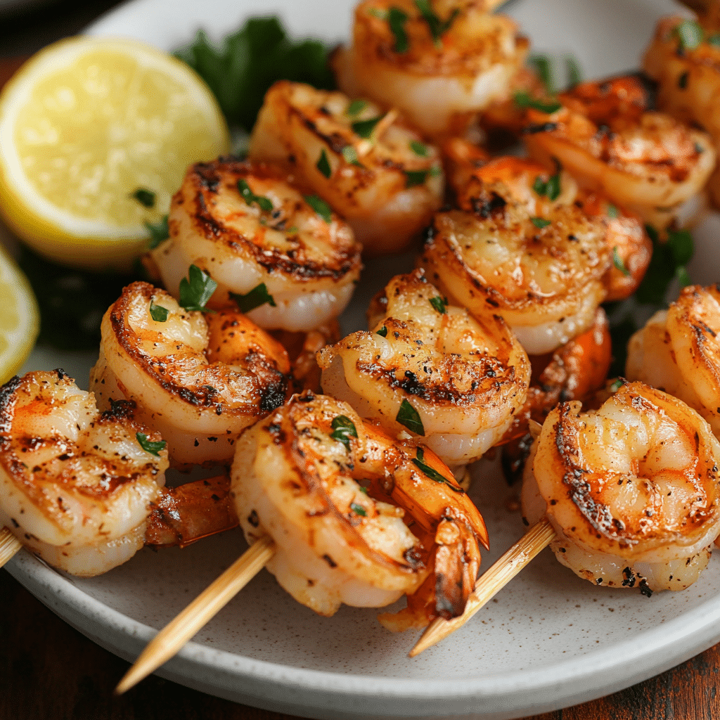 Grilled Shrimp Skewers