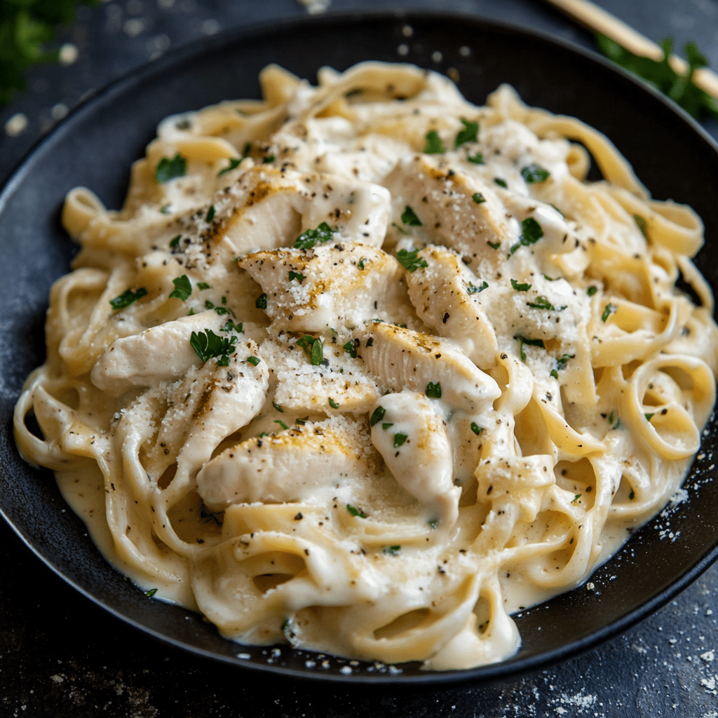 Chicken Fettuccine Alfredo