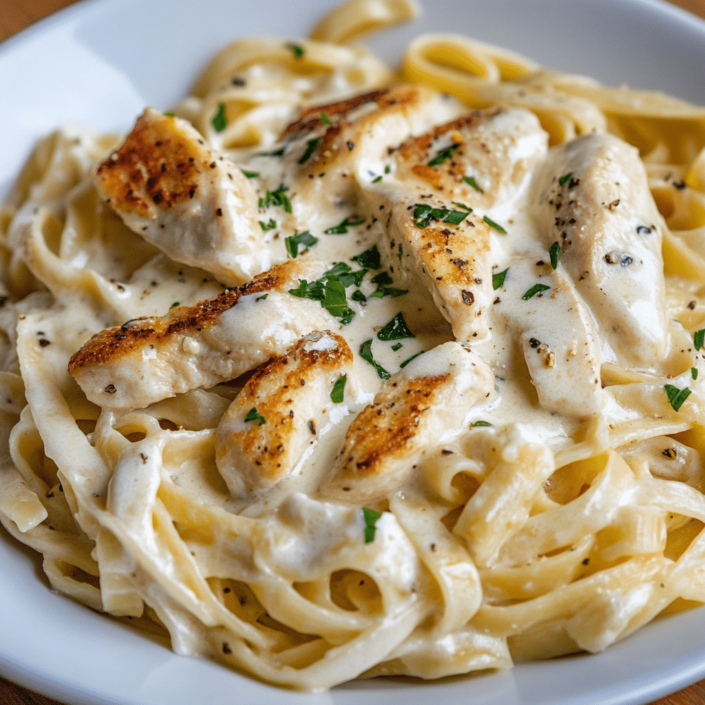 Chicken Fettuccine Alfredo