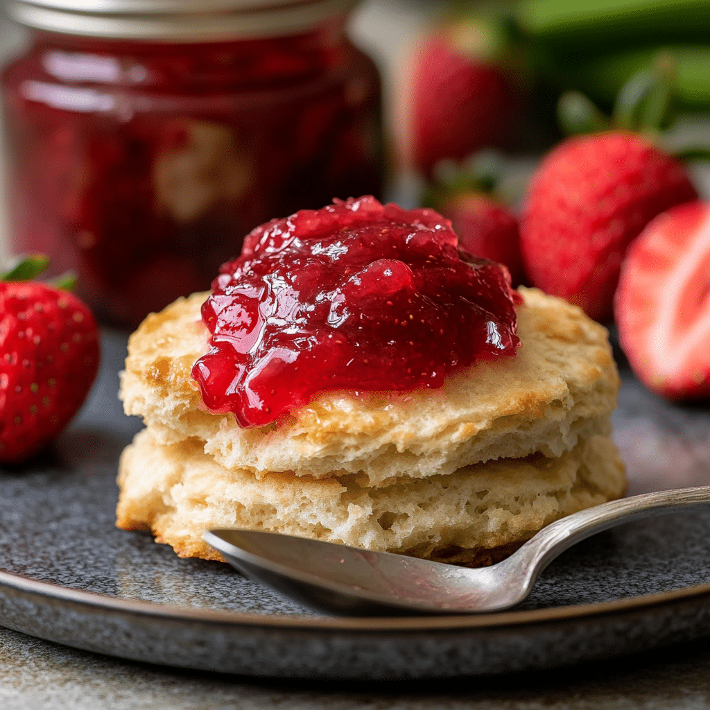 Strawberry Rhubarb Preserves
