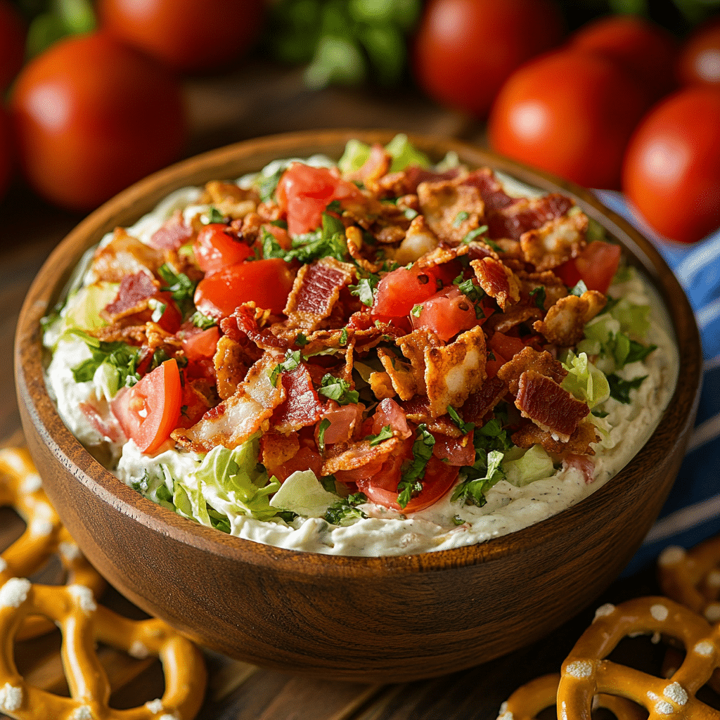 BLT Dip Recipe (Cold BLT Dip)