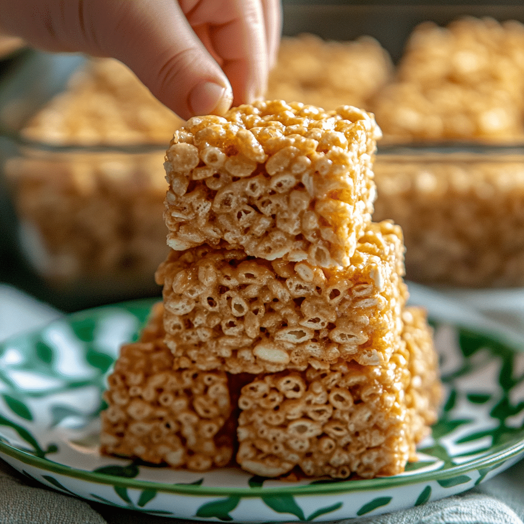 The BEST Kid-Approved Healthy Rice Krispie Treats